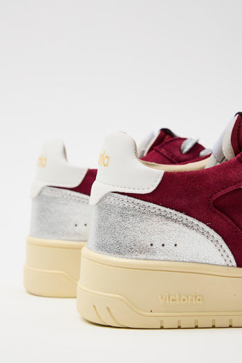 Sneaker Burdeos Donna - 6