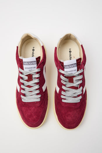Sneaker Burdeos Donna - 8