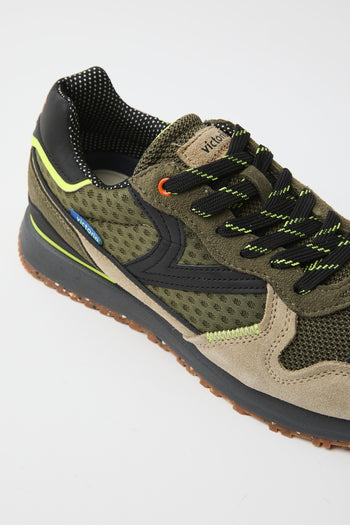 Sneaker Kaki Uomo - 4