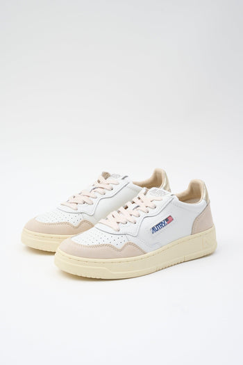 Sneaker White/gold Donna - 2
