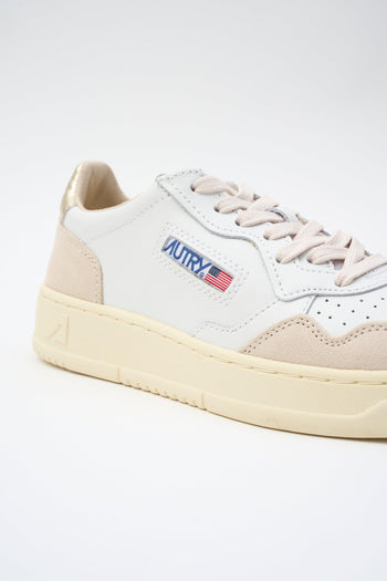 Sneaker White/gold Donna - 5