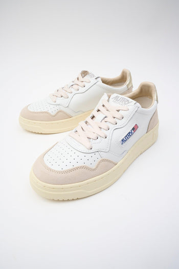 Sneaker White/gold Donna - 6