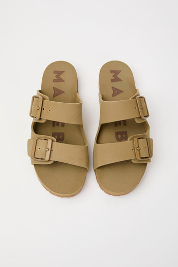 Manebi Sandalo Kaki Green Donna - 3