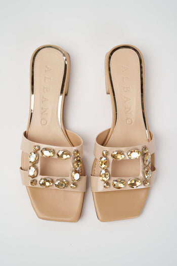 Ciabatta Beige Donna - 4