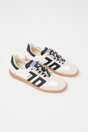 Back 70 Sneaker Bianco+nero Donna - 7