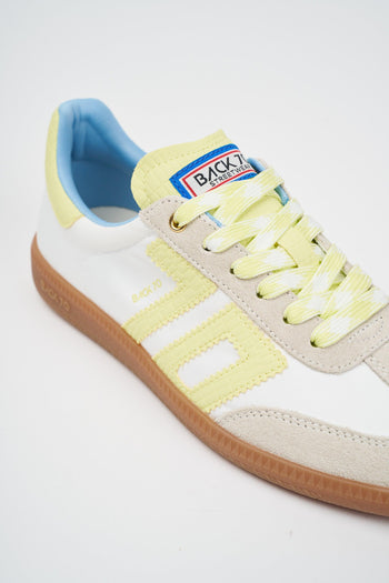 Back 70 Sneaker Bianco+giallo Donna - 4