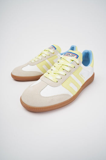 Back 70 Sneaker Bianco+giallo Donna - 5
