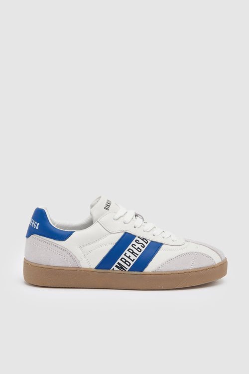 Sneaker Bianco/bluette Uomo