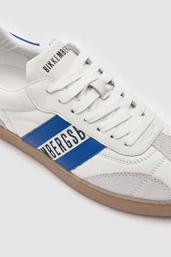 Sneaker Bianco/bluette Uomo - 4