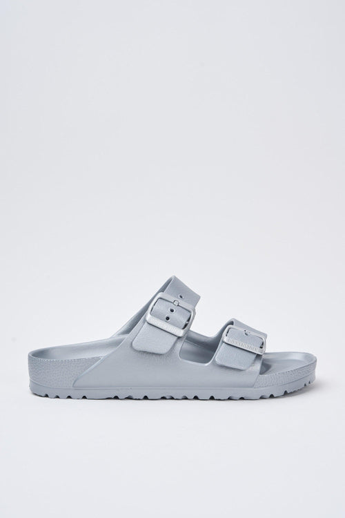 Ciabatta Metallic Silver Donna