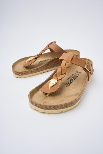 Ciabatta Cognac Donna - 4