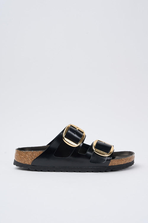 Ciabatta Shine Black Donna