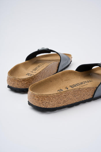 Ciabatta Metallic Black Donna - 5