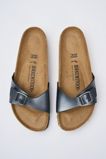 Ciabatta Metallic Black Donna - 2