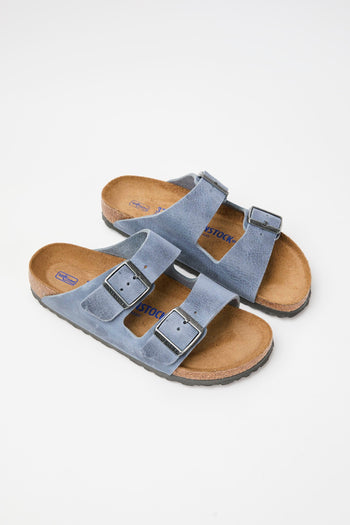 Ciabatta Dusty Blue Donna - 2