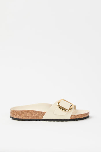 Ciabatta Shine Ecru Donna - 5