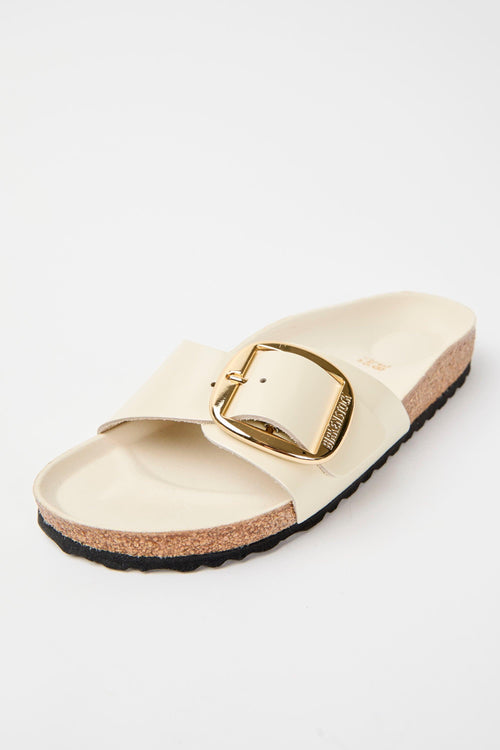 Ciabatta Shine Ecru Donna