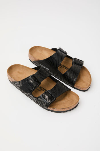 Ciabatta Zebra Black Donna - 2