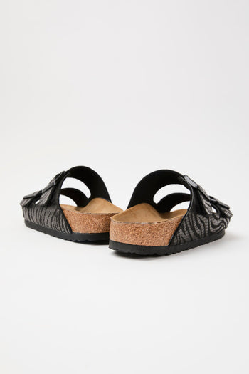 Ciabatta Zebra Black Donna - 3