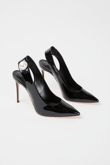 Slingback Nero Donna - 2