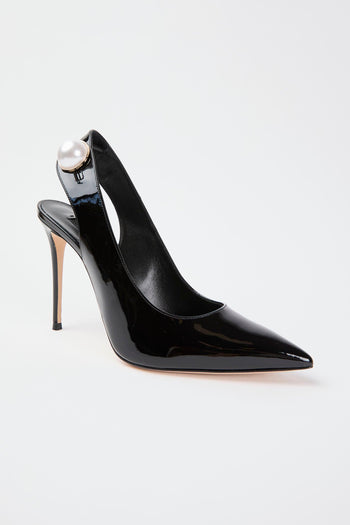 Slingback Nero Donna - 4