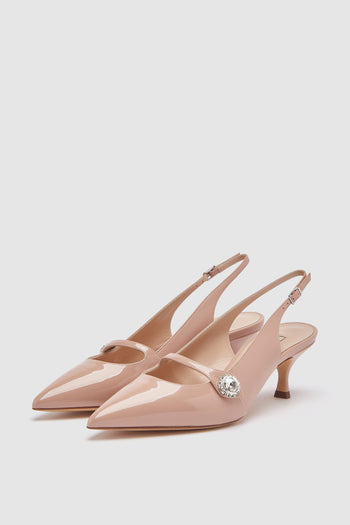 Slingback Sand/rosé Donna - 5