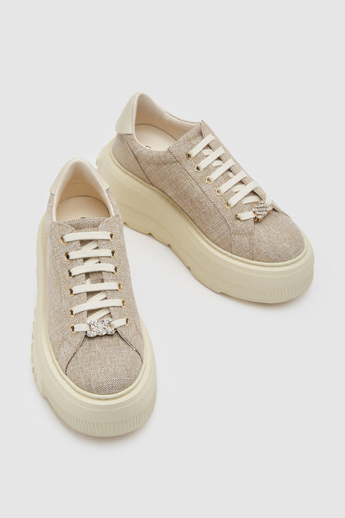Sneaker Oro/milk Donna