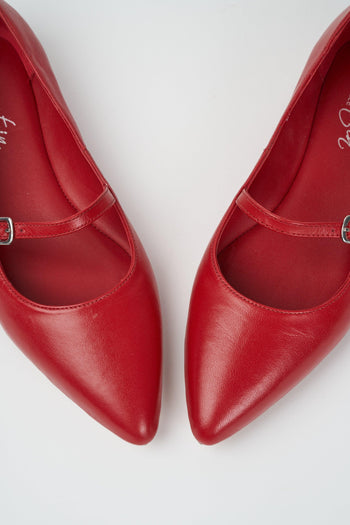 Ballerina Rosso Donna - 3