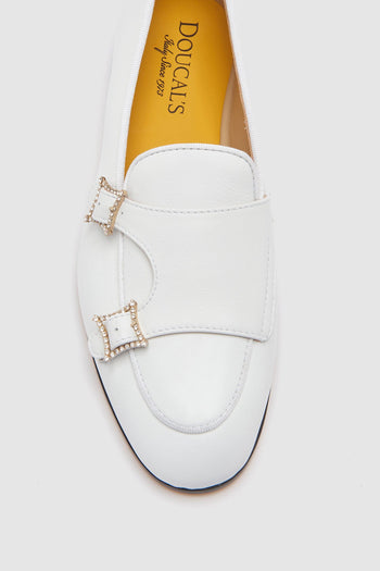 Mocassino Bianco Donna - 4