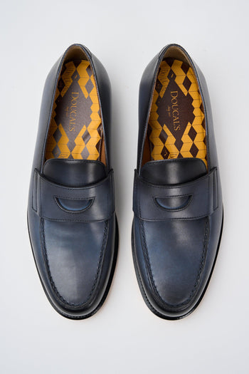 Mocassino Azzurro Uomo - 2