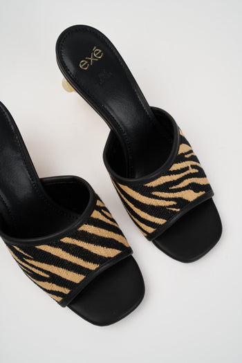 Sandalo Beige+black Donna - 3