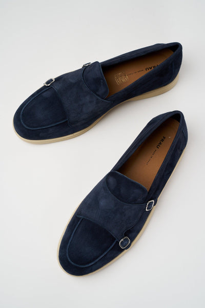 Mocassino Blu Uomo