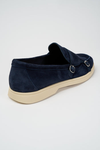 Mocassino Blu Uomo - 2