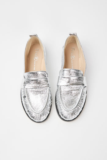 Mocassino Argento Donna - 2