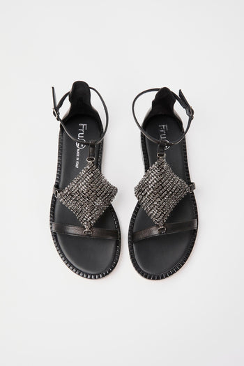 Sandalo Nero Donna - 5