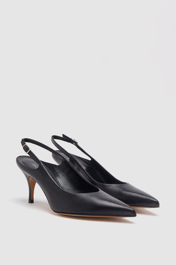 Slingback Black Donna - 2