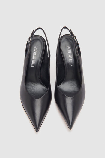 Slingback Black Donna - 5
