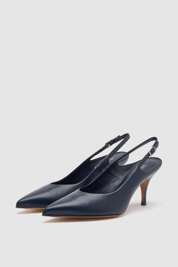 Slingback Navy Donna - 6