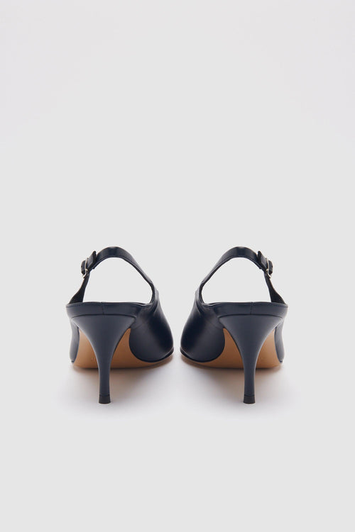 Slingback Navy Donna
