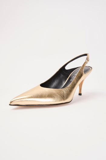 Slingback Platino Donna - 4
