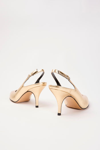 Slingback Platino Donna - 6