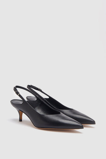 Slingback Black Donna - 4