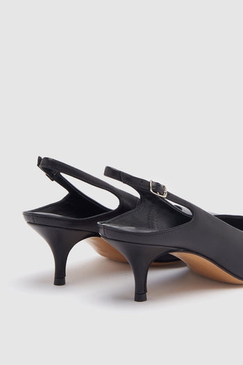 Slingback Black Donna - 5