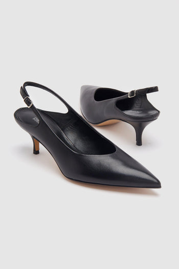 Slingback Black Donna - 2