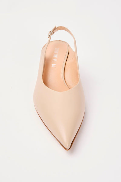 Slingback Light Taupe Donna