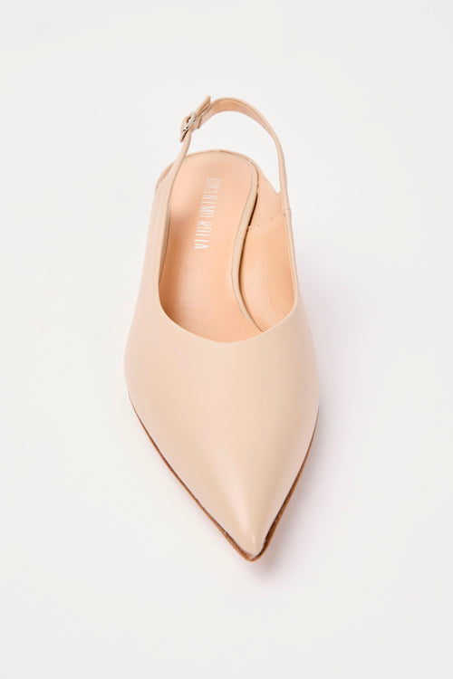 Slingback Light Taupe Donna