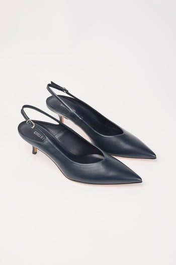Slingback Navy Donna - 3