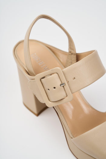 Sandalo Light Taupe Donna - 4