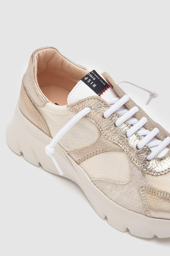 Sneaker Metal/panna Donna - 4