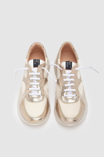 Sneaker Metal/panna Donna - 5